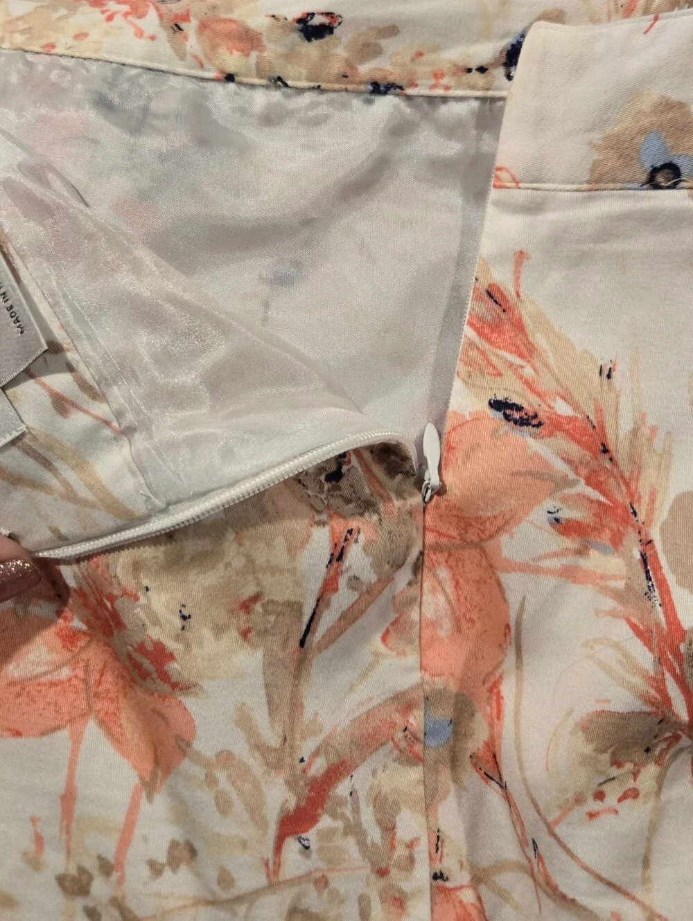 Van Huesen Floral Print Pencil Skirt